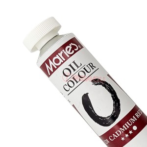 رنگ روغن 50 میل برند ماریس کد 328 CADMIUM RED