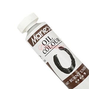رنگ روغن 50 میل برند ماریس کد 687 BURNT SIENNA