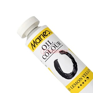 رنگ روغن 50 میل برند ماریس کد 215  LEMON YELLOW
