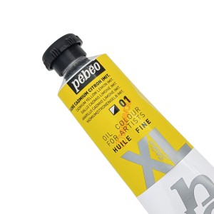 رنگ روغن 37 میل برند پ ب او کد 001 - LEMIN CADMIUM YELLOW HUE