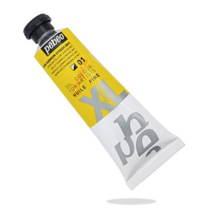 رنگ روغن 37 میل برند پ ب او کد 001 - LEMIN CADMIUM YELLOW HUE