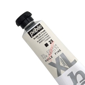 رنگ روغن 37 میل برند پ ب او کد 25-  TITANIUM WHITE