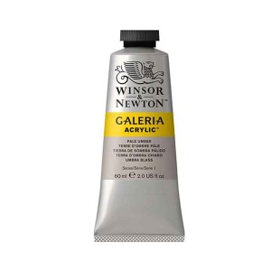 رنگ اکریلیک 60 میل برند وینزور کد 438 - PALE  UMBER