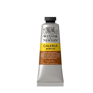 رنگ اکریلیک 60 میل برند وینزور کد 077 BURNT SIENNA OPAQUE