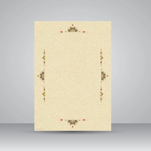 کاغذ بافت دار تذهیب دار کد 950، 25*cm 35 (بسته50 عددی)