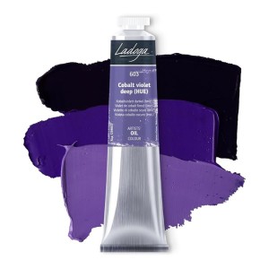 رنگ روغن 46 میل برند لادوگا (سنت پترزبورگ) - کد 603 - Cobalt Violet Deep