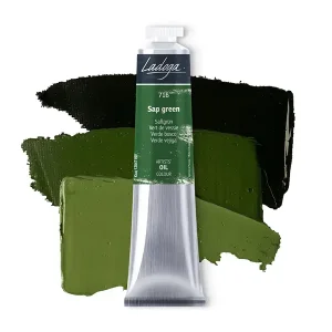 رنگ روغن 46 میل برند لادوگا (سنت پترزبورگ) - کد  716 - Sap Green