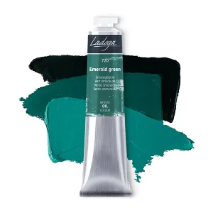رنگ روغن 46 میل برند لادوگا (سنت پترزبورگ) - کد 720- Emerald Green