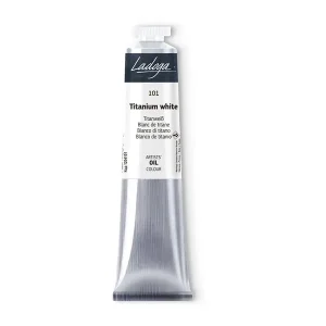 رنگ روغن 46 میل برند لادوگا (سنت پترزبورگ) - کد 101- Titanium White