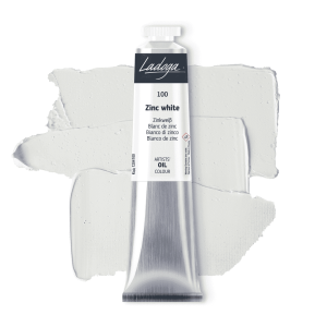 رنگ روغن 46 میل برند لادوگا (سنت پترزبورگ) - کد 100 - Zinc White