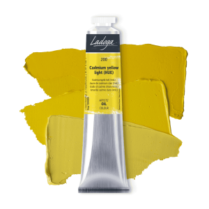 رنگ روغن 46 میل برند لادوگا (سنت پترزبورگ) - کد 200 - Cadmium Yellow Light