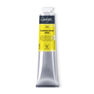 رنگ روغن 46 میل برند لادوگا (سنت پترزبورگ) - کد  203 - Cadmium Lemon