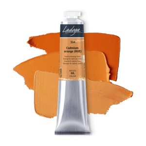 رنگ روغن 46 میل برند لادوگا (سنت پترزبورگ) - کد 304- Cadmium Orange