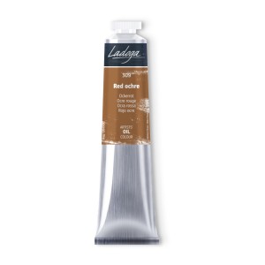رنگ روغن 46 میل برند لادوگا (سنت پترزبورگ) - کد 309 - Red Ochre