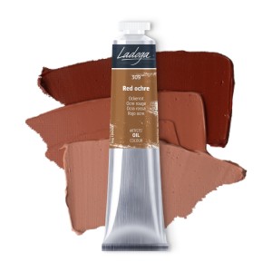 رنگ روغن 46 میل برند لادوگا (سنت پترزبورگ) - کد 309 - Red Ochre