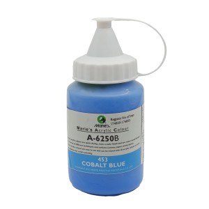 رنگ اکریلیک 250 میل برند ماریس کد 453 COBALT BLUE