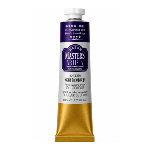 رنگ روغن 60 میل برند ماریس (مستر) کد 443 ULTRAMARINE