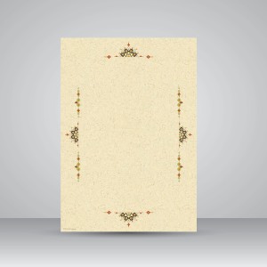کاغذ تذهیب بافت دار یک رو، 70*50 cm، کد 712 (بسته 30 عددی)