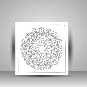 دفتر رنگ آمیزی باغ خیال (جلد مشکی)