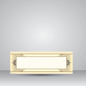 کاغذ تذهیب دار چاپی کد 1504، 50*17 cm (بسته 50 عددی)