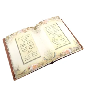غزلیات حافظ (فارسی-انگلیسی-آلمانی-فرانسه) نشر میردشتی، قطع رحلی بزرگ قابدار