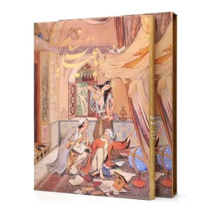 رباعیات خیام نشر گویا (گلاسه، رحلی بزرگ، جلد سخت قابدار)