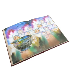 رباعیات حکیم عمر خیام شکیبا  ( 5 زبانه، نشر گویا ، گلاسه قطع وزیری قابدار )