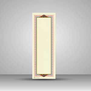 کاغذ ابروباد چاپی،35*12 cm  (8طرح مختلف)، کد 1008(بسته 48 عددی)