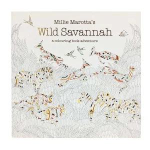 کتاب Millie Marotta's Wild Savannah: a colouring book adventure