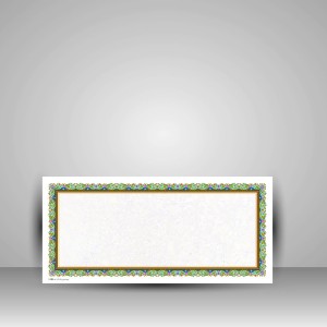 کاغذ تذهیب دار چاپی کد 2006، 35*16 cm‌ (بسته 50 عددی)