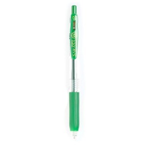 روان نویس ژله ای مدل Sarasa - رنگ Green