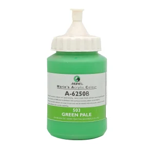 رنگ اکریلیک 250 میل برند ماریس کد 503  Green Pale