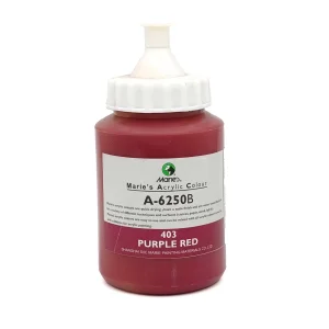 رنگ اکریلیک 250 میل برند ماریس کد 403 Purple Red