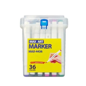 ماژیک طراحی دو سر 36 رنگ مکس آرت | Marker MAX - ART - 4460