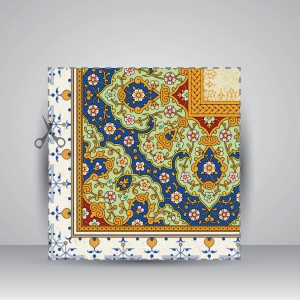 کاغذ ابروباد چاپی،70*50 cm، کد 954، (بسته 10 عددی)