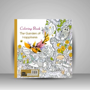 کتاب رنگ‌آمیزی باغ شادی: جلوه‌گری خیال در دنیای طرح و رنگ
