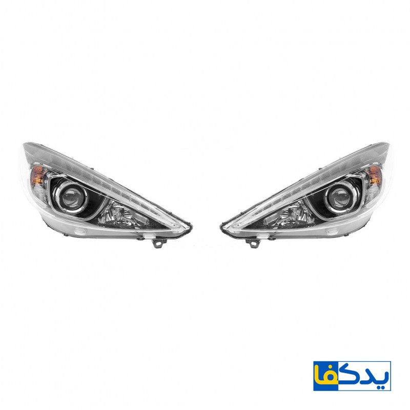 مجموعه 2 عددی چراغ جلو کروز پلاس مناسب برای پژو 207