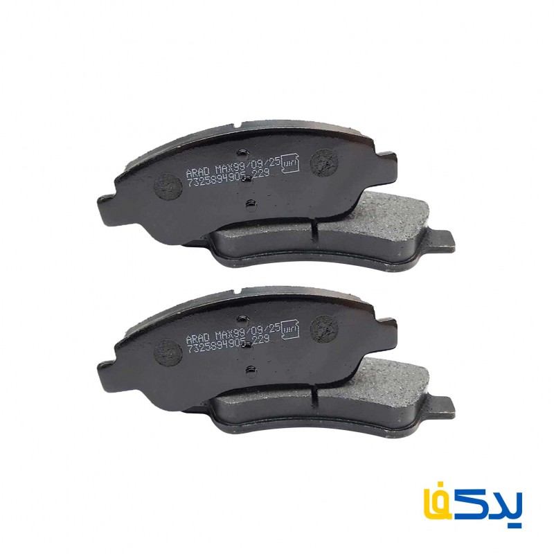 لنت ترمز جلو آراد مکث مناسب برای پژو 206 تیپ 5