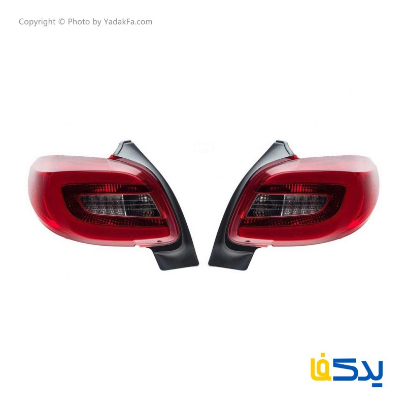 مجموعه 2 عددی چراغ خطر عقب مدرن مناسب برای پژو 207