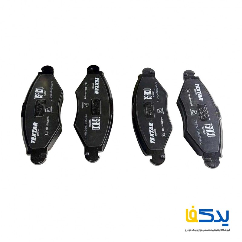 لنت ترمز دیسکی جلو ایساکو مناسب برای پژو 206 تیپ 2