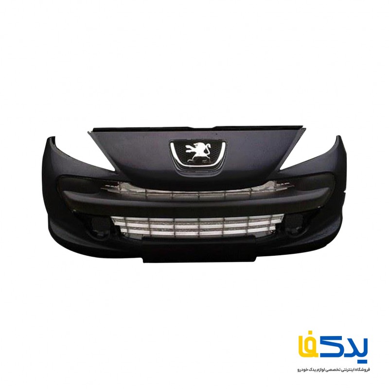 سپر جلو مشکی متالیک ایساکو مناسب برای پژو 207