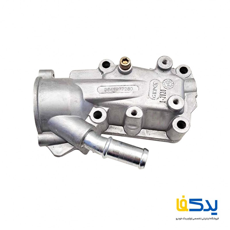 پوسته ترموستات آلومینومی ایساکو مناسب برای رانا و پژو 206 تیپ 5