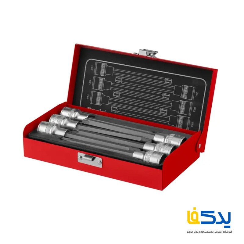 مجموعه 6 عددی آچار ستاره ای بلند رونیکس مدل RH-2691