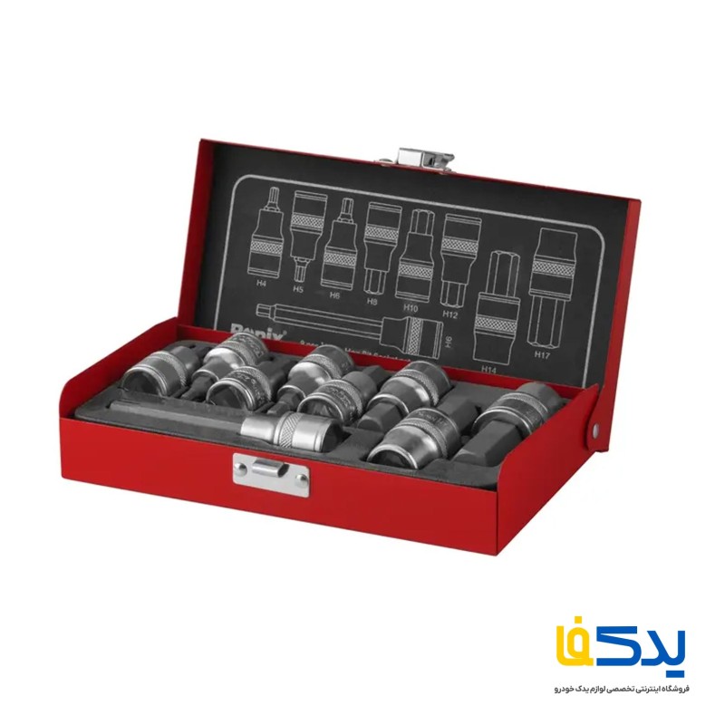 مجموعه 9 عددی آچار شش گوش رونیکس مدل RH-2692