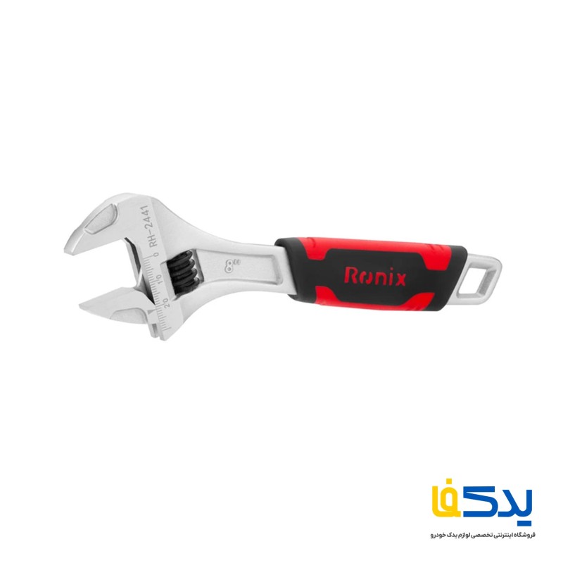 آچار فرانسه روکش دار رونیکس مدل RH-2441 سایز 8