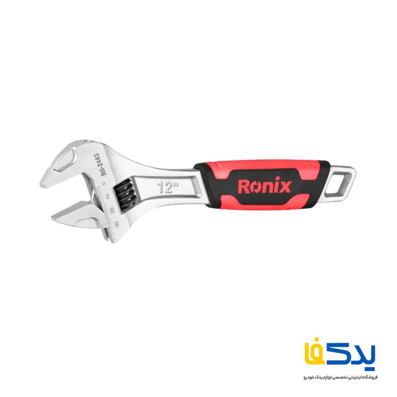 آچار فرانسه روکش دار رونیکس مدل RH-2443 سایز 12