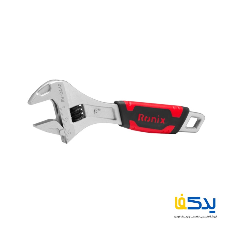 آچار فرانسه روکش دار رونیکس مدل RH-2440 سایز 6