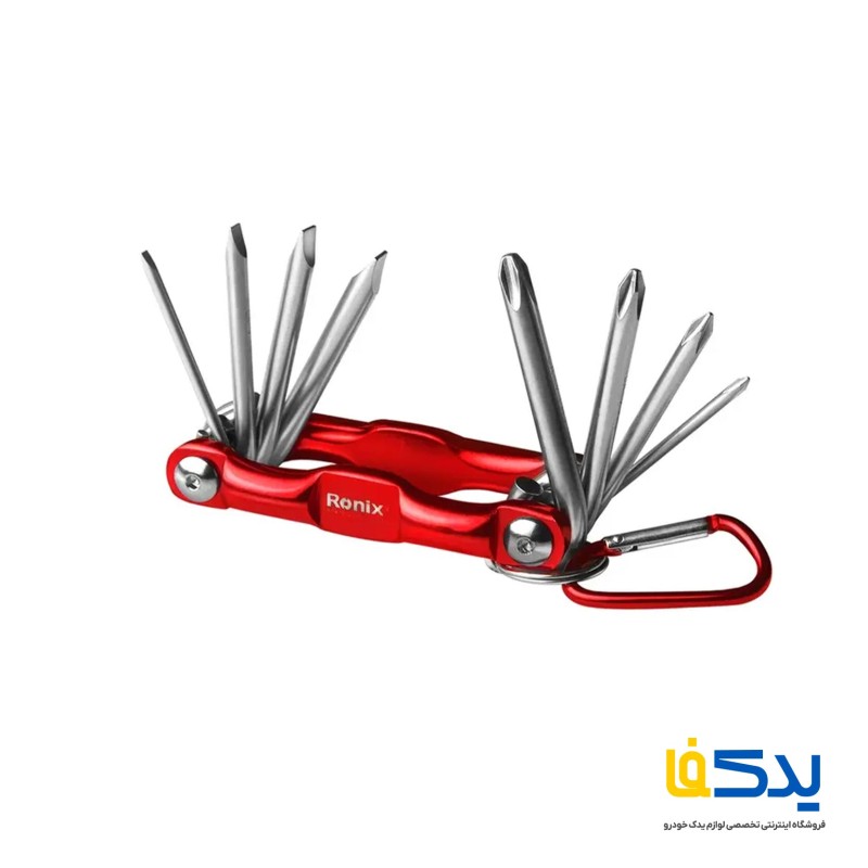مجموعه 8 عددی پیچ گوشتی تاشو فانتزی رونیکس مدل RH-2901