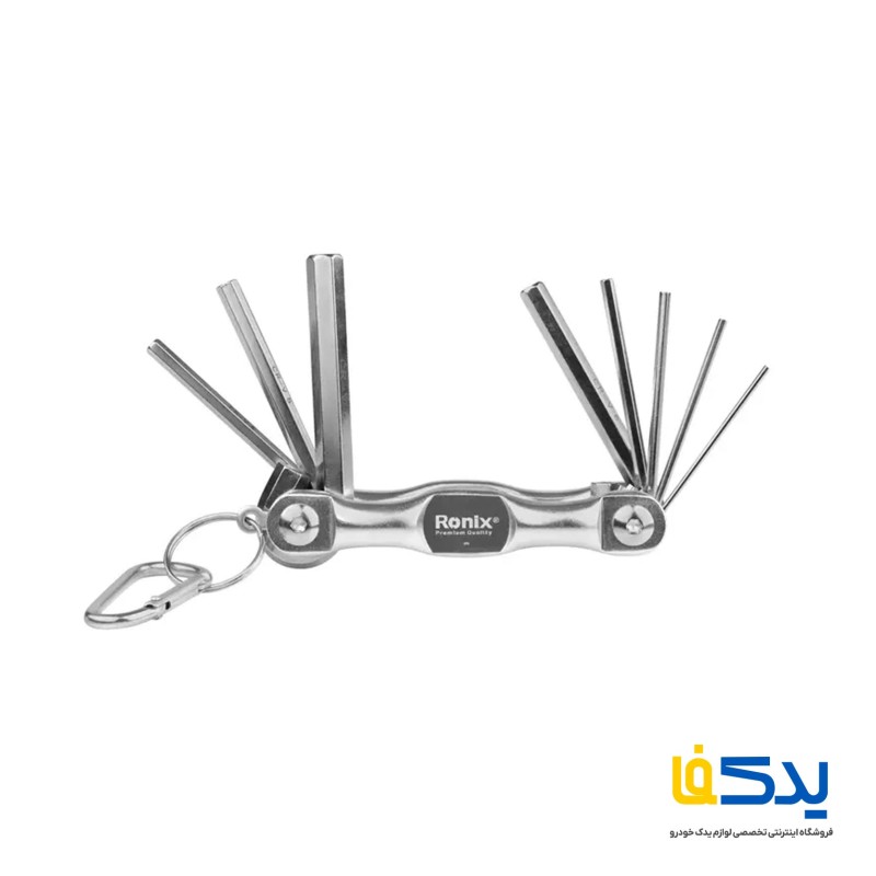 مجموعه 8 عددی آچار آلن فانتزی رونیکس مدل RH-2040