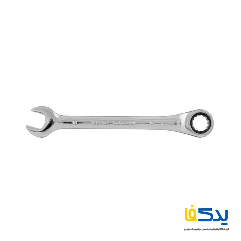 آچار تخت و رینگی جغجغه ای رونیکس مدل RH-2166 سایز 16